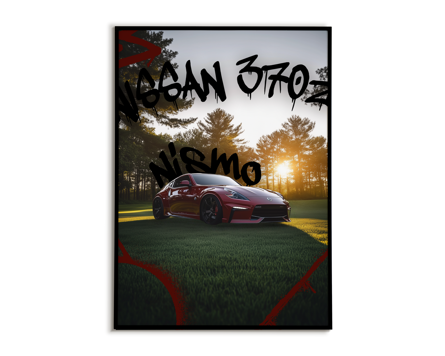 Plakat Nissan 370z Nismo