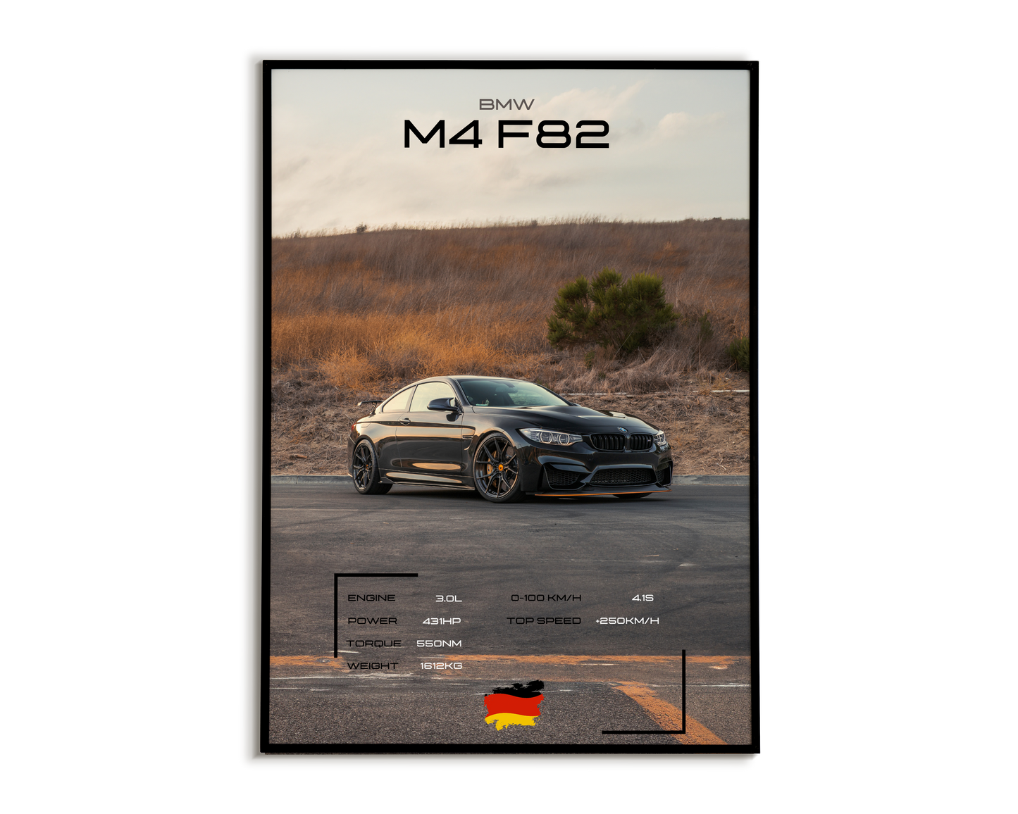 Plakat Bmw M4 F82