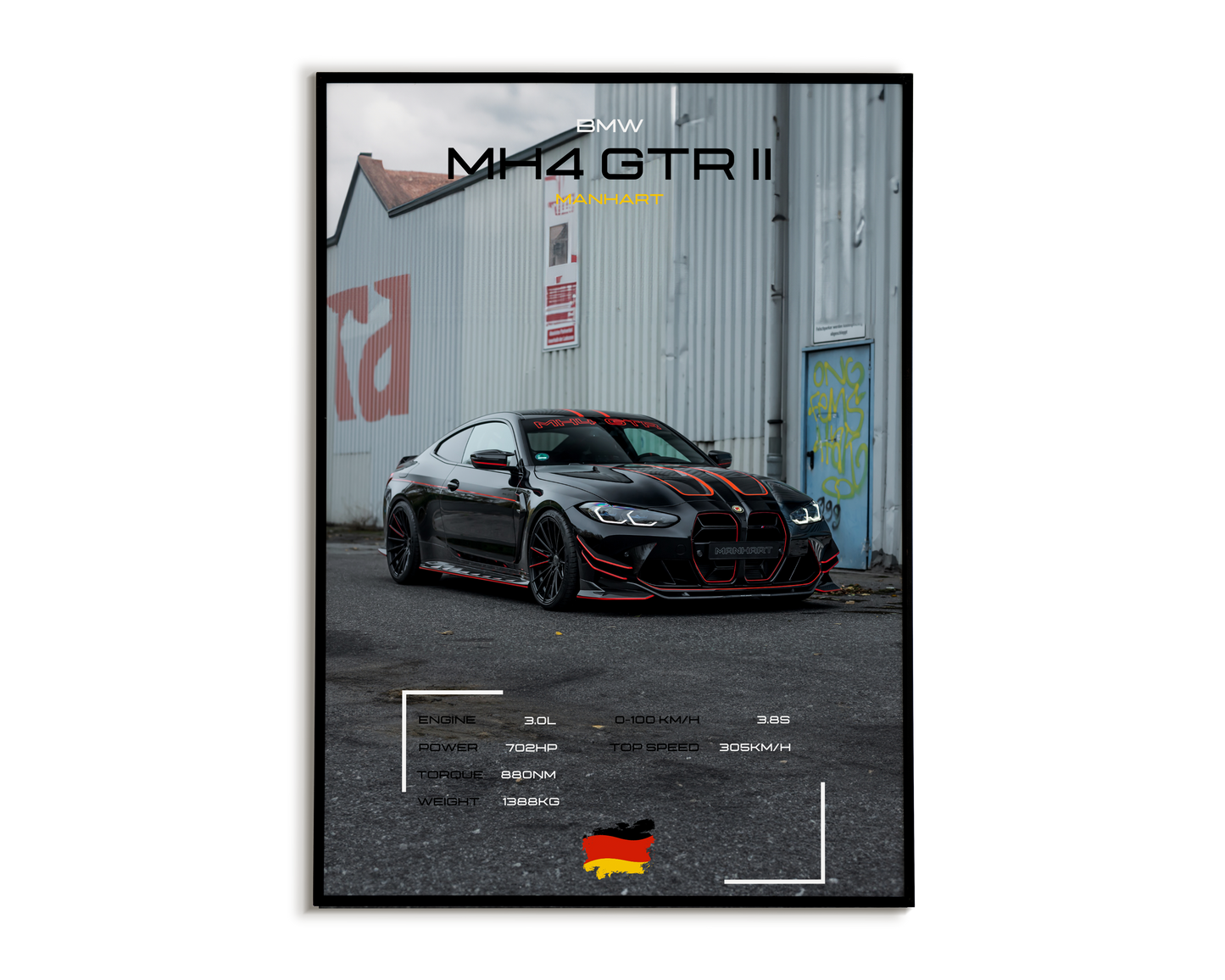 Plakat Bmw MH4 GTR II