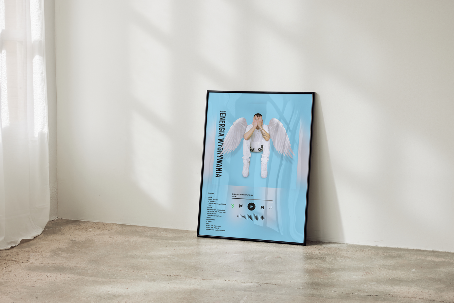 Plakat Rusina "Energia Wygrywania"