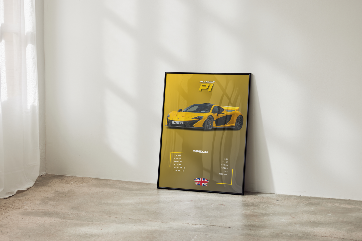 Plakat McLaren P1