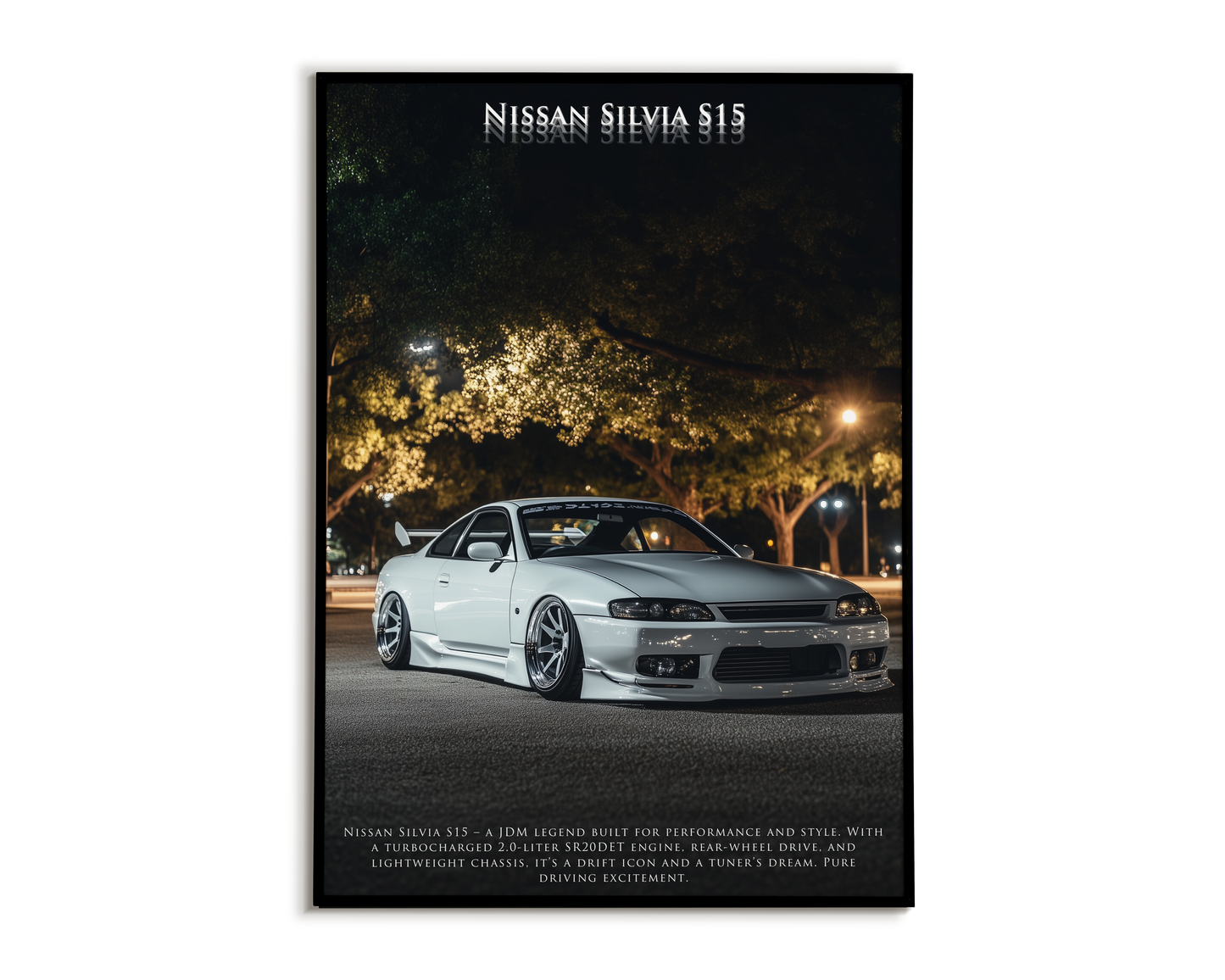 Plakat Nissan Silvia s15