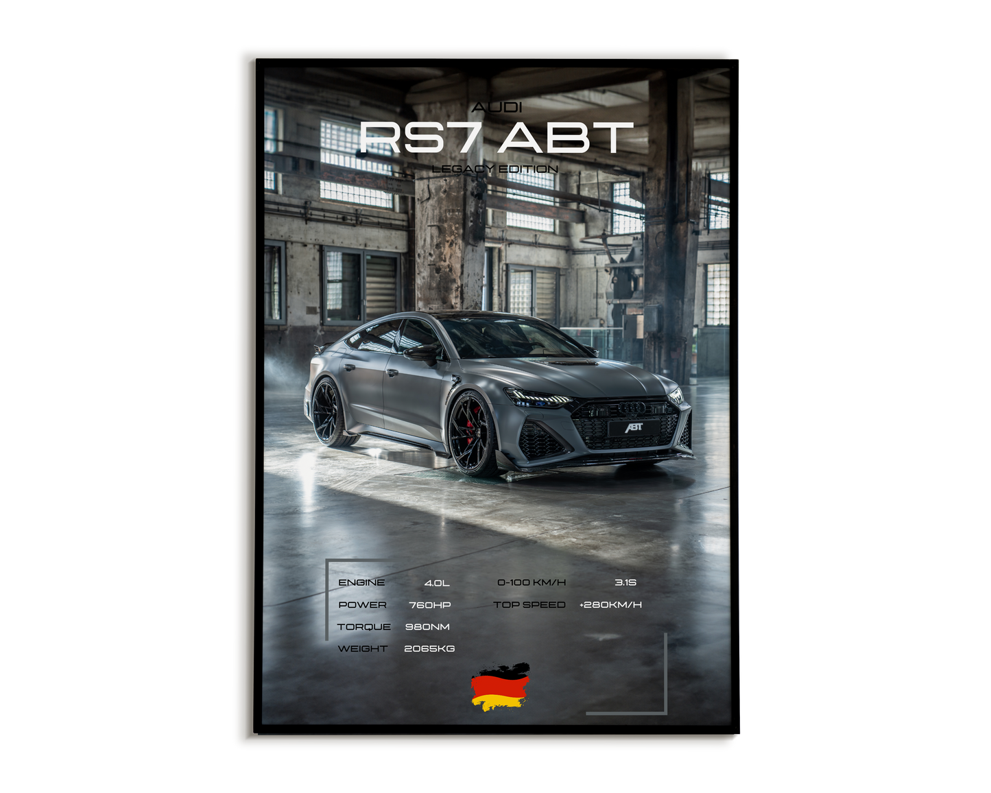 Plakat Audi Rs7 ABT