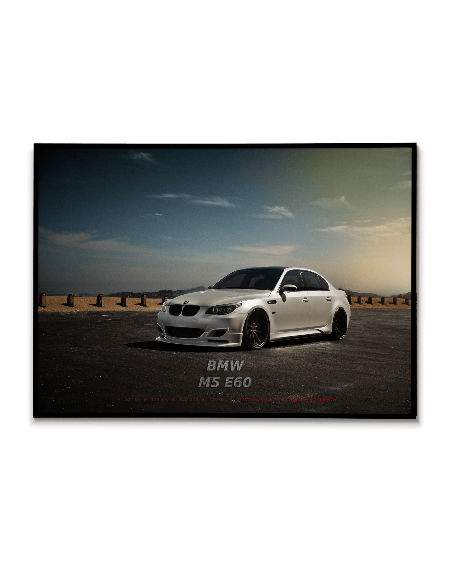 Plakat Bmw M5 E60