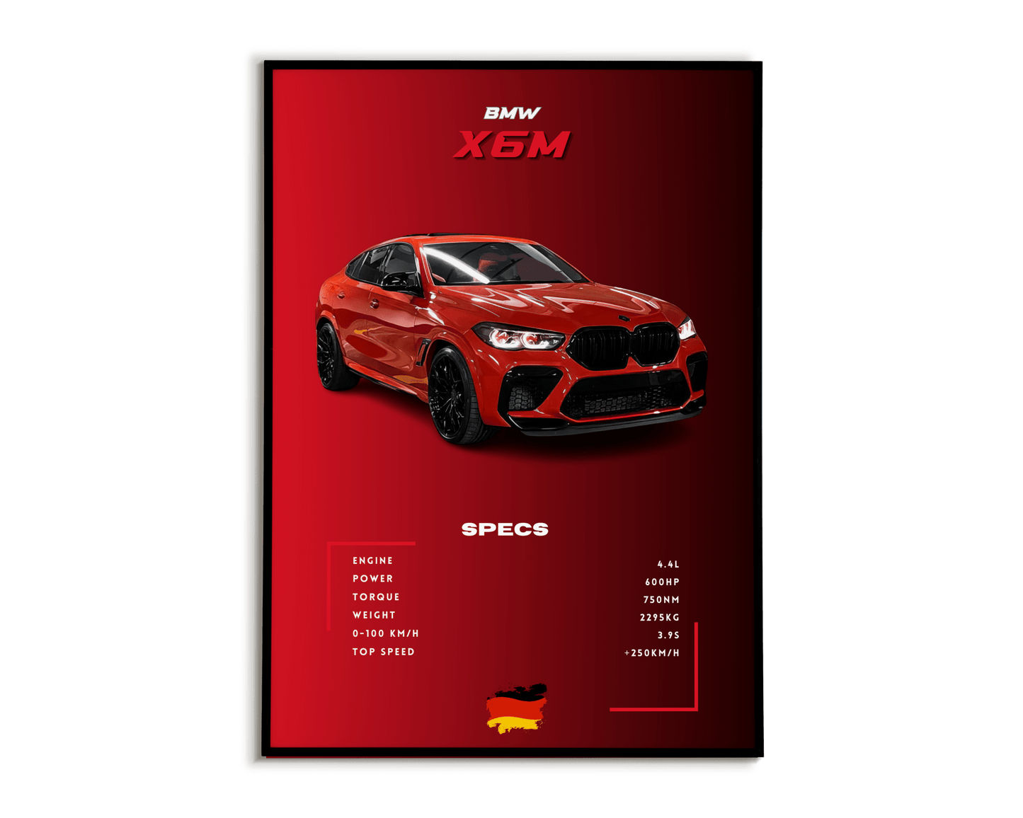 Plakat Bmw X6M