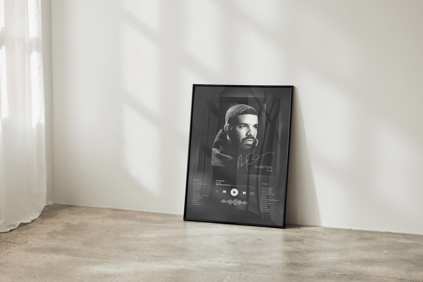 Plakat Drake "Scorpion" - Plakartify