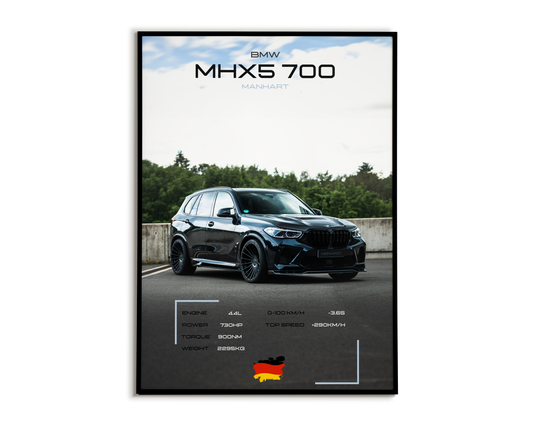 Plakat Bmw MHX5 700