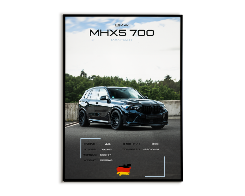 Plakat Bmw MHX5 700