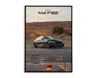 Plakat Bmw M4 F82