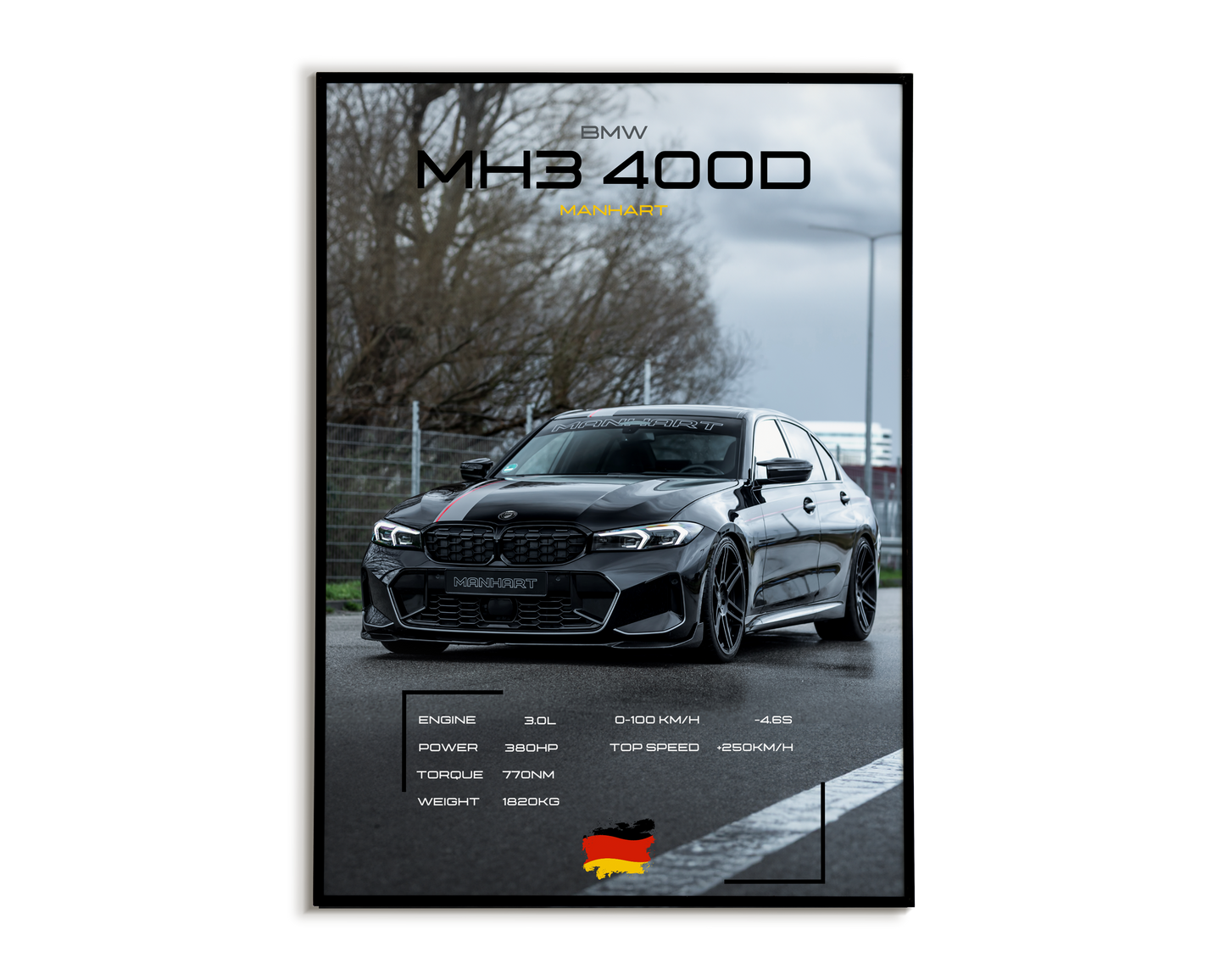Plakat Bmw MH3 400d