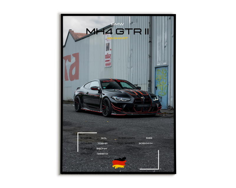 Plakat Bmw MH4 GTR II