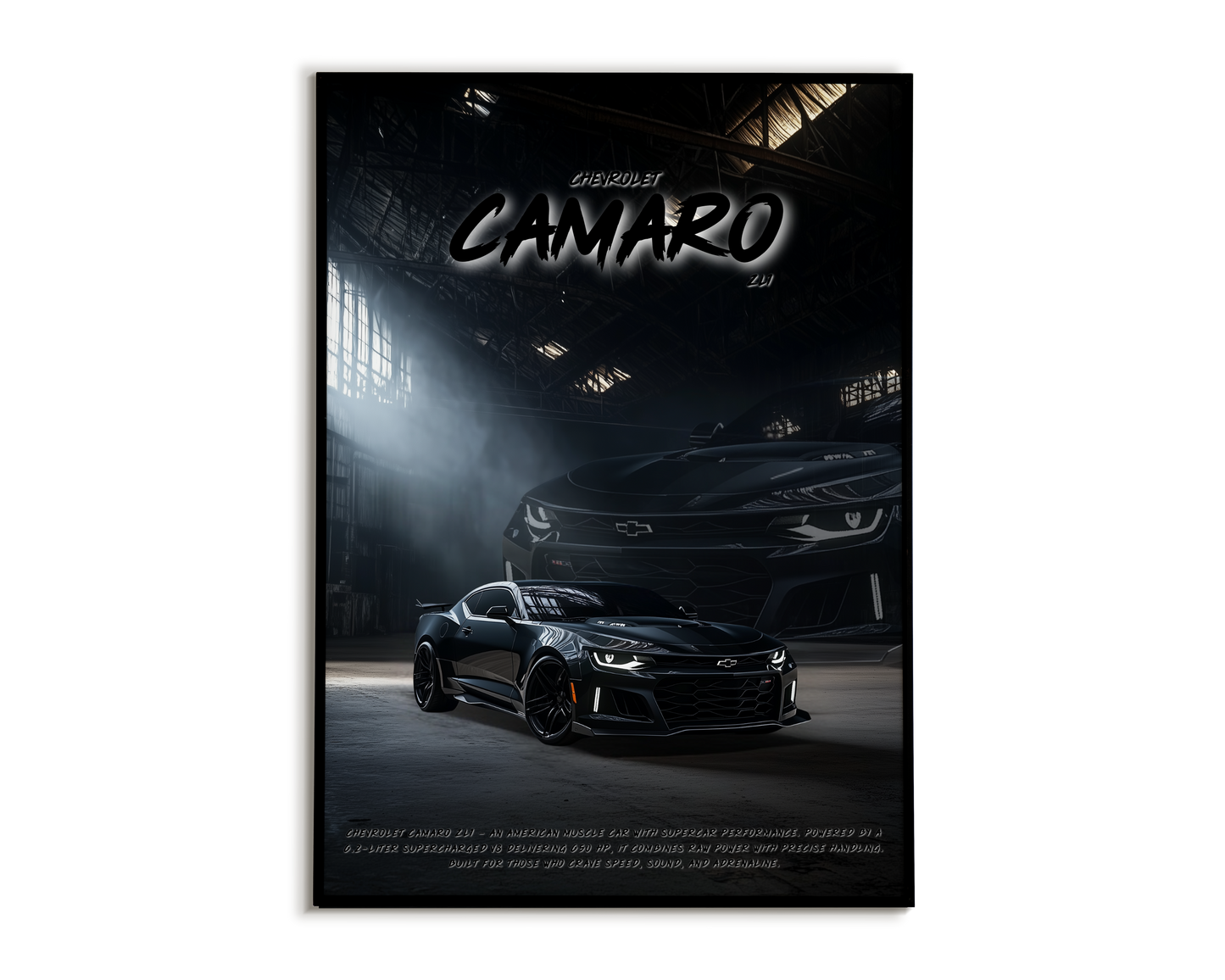 Plakat Chevrolet Camaro Zl1