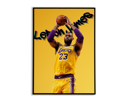 Plakat LeBron James