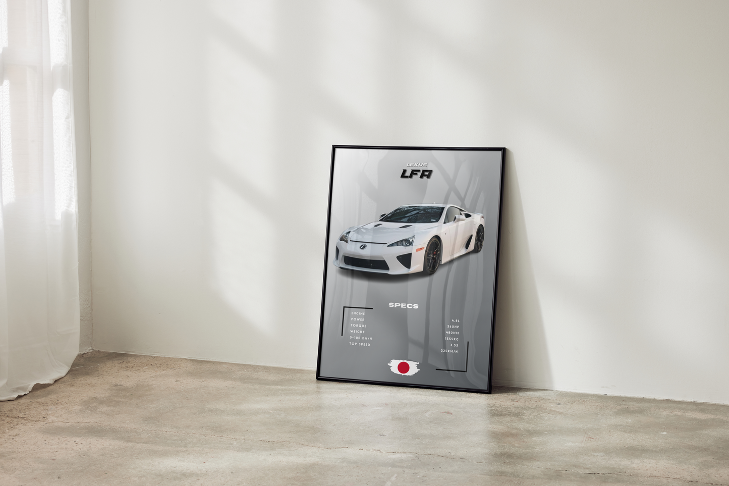 Plakat Lexus LFA