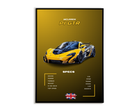 Plakat McLaren P1 GTR