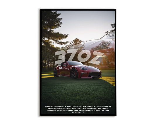 Plakat Nissan 370z Nismo