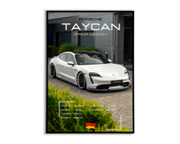 Plakat Porsche Taycan Prior Design