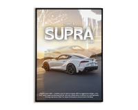 Plakat Toyota Supra A90