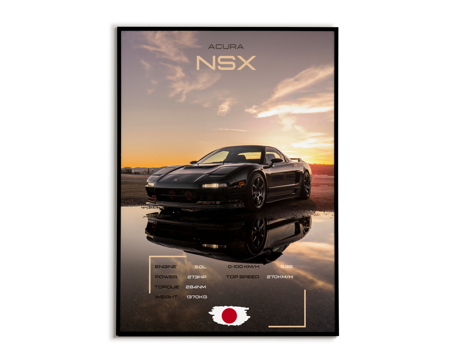 Plakat Acura NSX