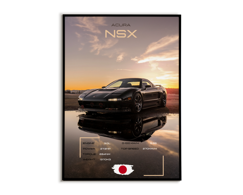 Plakat Acura NSX