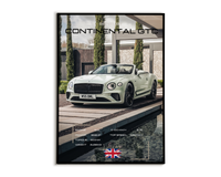 Plakat Bentley Continental GTC