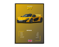 Plakat McLaren P1
