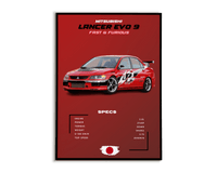 Mitsubishi Lancer EVO 9 Fast&Furious