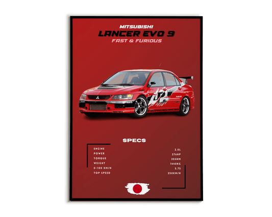Mitsubishi Lancer EVO 9 Fast&Furious