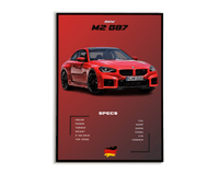 Plakat Bmw M2 G87