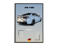 Plakat Bmw M5 F90
