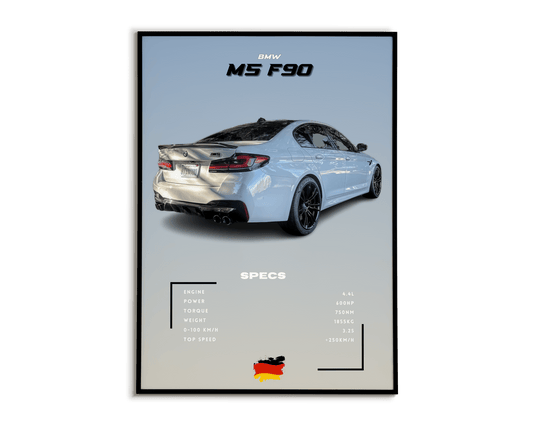 Plakat Bmw M5 F90