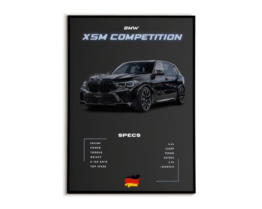Plakat Bmw X5M