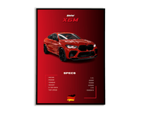 Plakat Bmw X6M