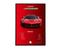 Plakat Ferrari LaFerrari