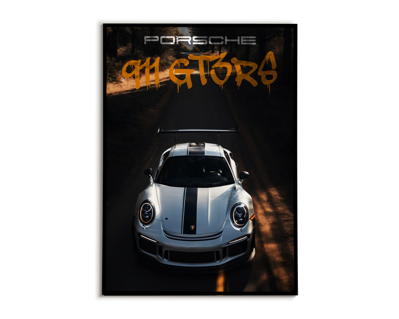 Plakat Porsche 911 Gt3rs
