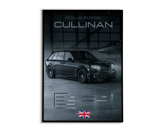 Plakat Rolls-Royce Cullinan