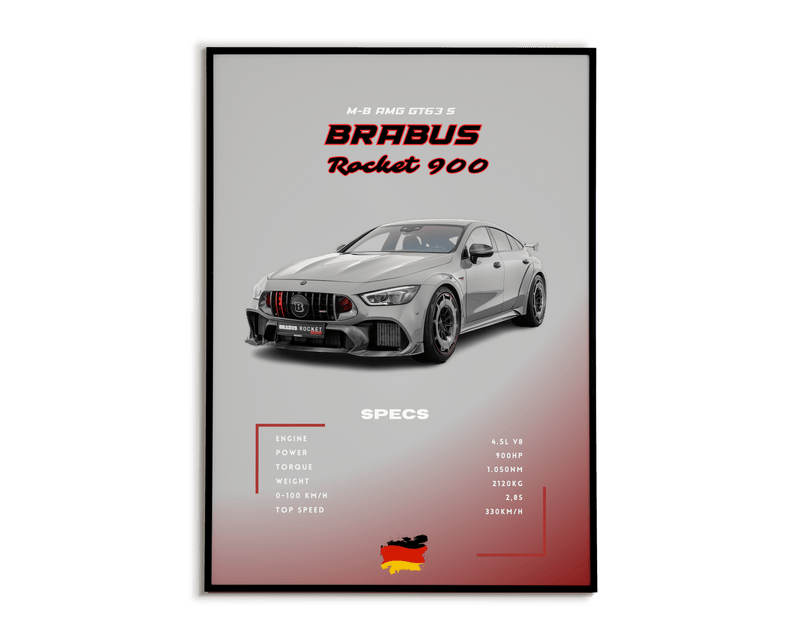 Plakat Brabus Rocket 900