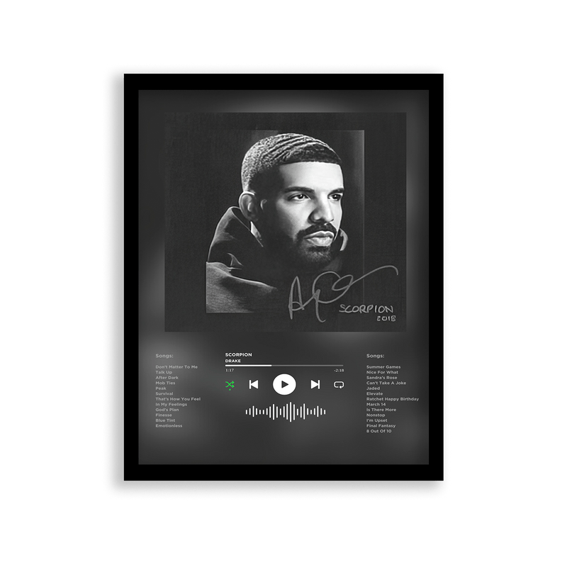Plakat Drake "Scorpion"