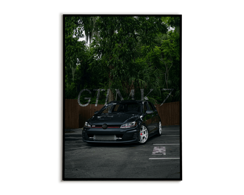 Plakat Golf 7 GTI